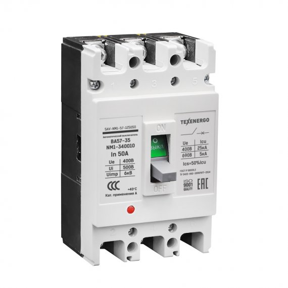 Фотография товара 'Texenergo SAV-NM1-57-125040 Автоматический выключатель'