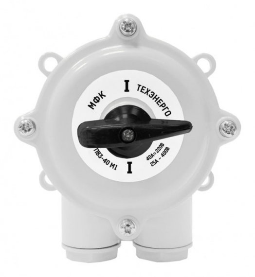 Фотография товара 'Texenergo PV3-040P-1 Пакетный выключатель'