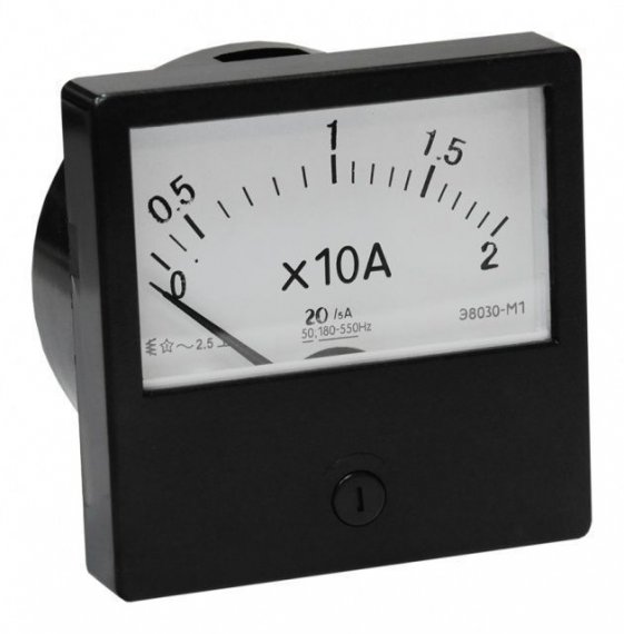 Фотография товара 'Texenergo PA830020 Амперметр Э8030-М1 20/5 А'