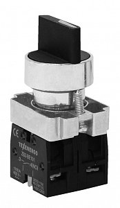 Фотография товара 'Texenergo Переключатель LAY5-BD33 на 3 положения "I-O-II" черный 2з MFK-BD-3-02'