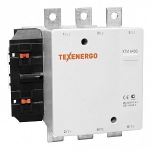 Фотография товара 'Texenergo Контактор КТИ-6400 400А 230В 1з УХЛ3 Класс Б KTI60-400-230-10'