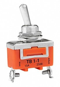 Фотография товара 'Texenergo Тумблер ТВ-1-1 15А 250В TL15-1'