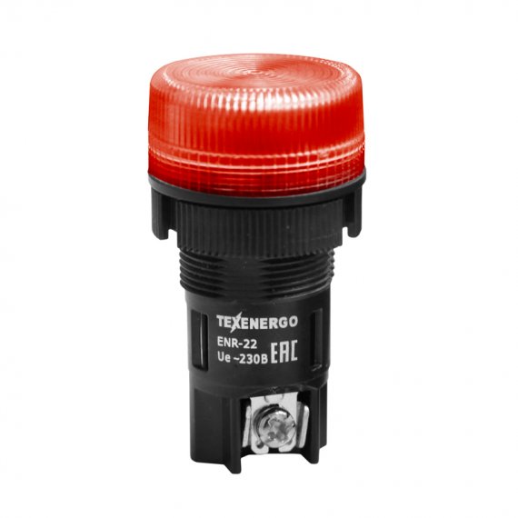 Фотография товара 'Texenergo MFK-ENR-230-04 Сигнальная лампа ENR-22 красный'