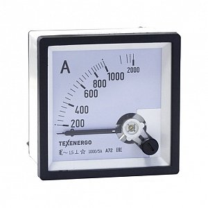 Фотография товара 'Texenergo Амперметр А72 ТЕ 1000/5А - 1,5 А72-10005'
