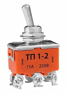 Фотография товара 'Texenergo Тумблер ТП-1-2 15А 250В TS15-2'