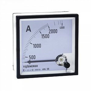 Фотография товара 'Texenergo Амперметр А96 2000/5А - 1,5 А96 20005-1.5'