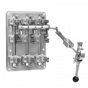 Фотография товара 'Texenergo Рубильник РПС 2/1П 250А без ПН2 правая рукоятка RRPC-P2-250'