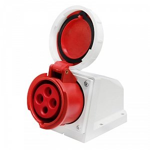 Фотография товара 'Texenergo Розетка 1142 стац. ОУ 3P+PE 16А 380В IP67 SP1142-016Q'