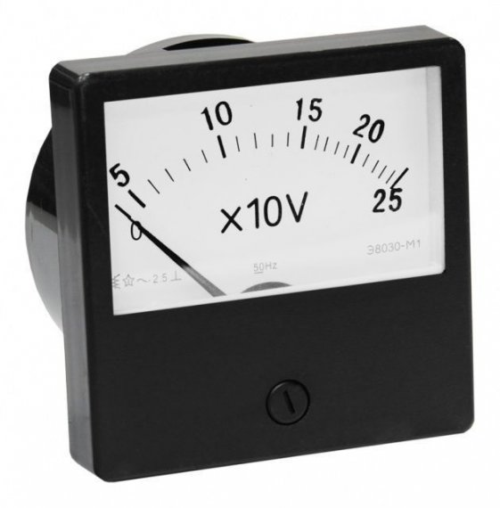 Фотография товара 'Texenergo PV830250 Вольтметр Э8030-М1 250 В'
