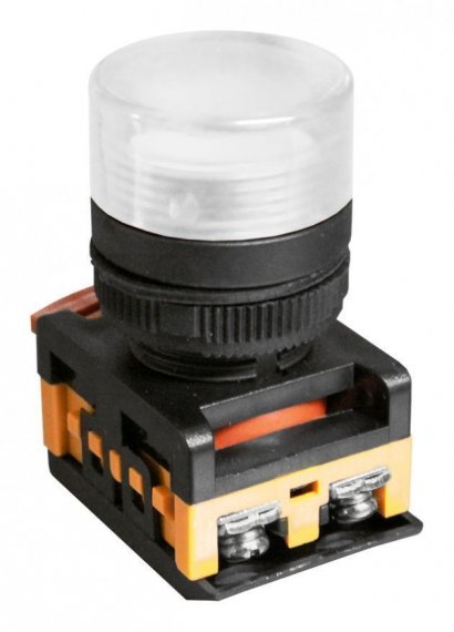 Фотография товара 'Texenergo MFK-ALTE-230-01 Сигнальная лампа AL-22TE белый'