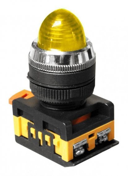 Фотография товара 'Texenergo MFK-AL-230-05 Сигнальная лампа AL-22 желтый'