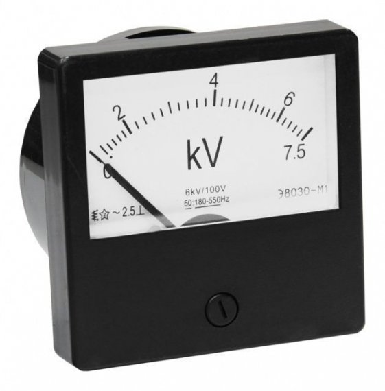 Фотография товара 'Texenergo PV837500 Вольтметр Э8030-М1 7.5 кВ (6000/100В)'