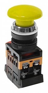 Фотография товара 'Texenergo Кнопочный выключатель AEA-22 гриб желтый 1з+1р MFK-AEA-05'