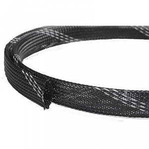 Фотография товара 'Texenergo Кабельная оплетка FRH-016 (16,0мм.) полиэстеровая чёрно-белая EKO-FRH-016'