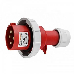 Фотография товара 'Texenergo Вилка 0142 переносная 3P+PE 16А 380В IP67 SP0142-016Q'