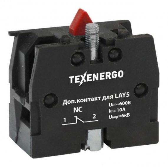 Фотография товара 'Texenergo ZB05-102 Доп.контакт к LAY5 1р (NC'