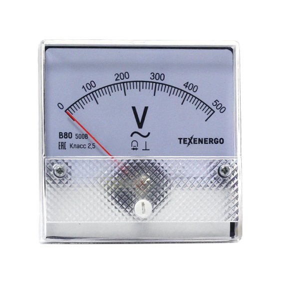 Фотография товара 'Texenergo B80500-2,5 Вольтметр В80 500В-2,5'