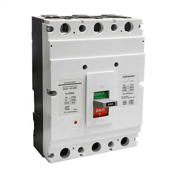 Фотография товара 'Texenergo SAV-NM1-800800 Автоматический выключатель'