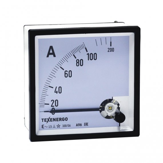 Фотография товара 'Texenergo А96 1005-1.5 Амперметр А96 100/5А - 1,5'