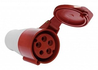 Фотография товара 'Texenergo Розетка 225 переносная 3Р+PE+N 32А 380B IP44 SE225-032Q'