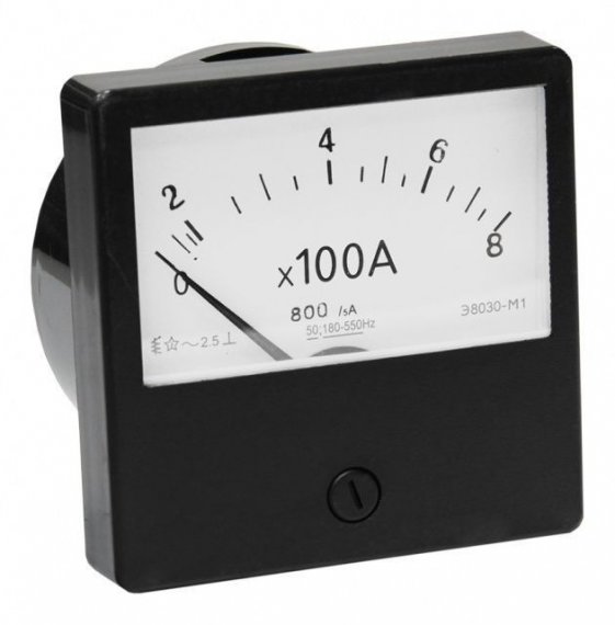 Фотография товара 'Texenergo PA830800 Амперметр Э8030-М1 800/5 А'